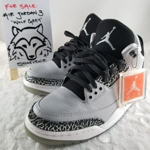 Air Jordan Retro 3 - Wolf Grey